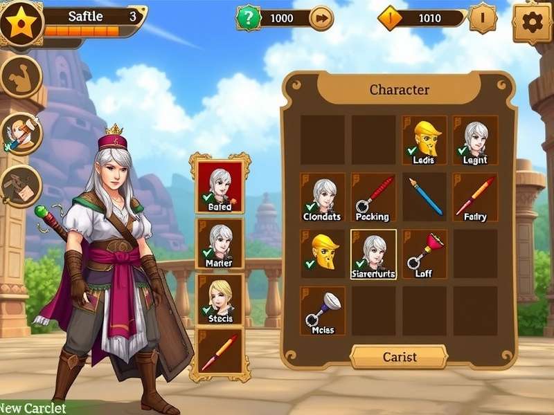 Saffron Kingdom Saga Character Customization